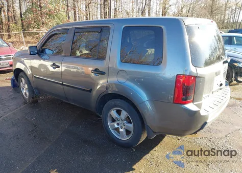 2011 Honda Pilot Lx from USA, damaged, VIN 5FNYF4H27BB098205
